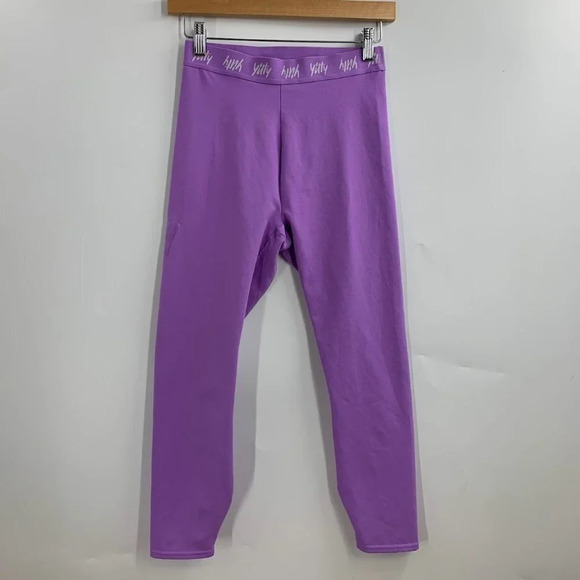 Yitty Women's By Lizzo High Waisted Cropped‎ Stretch Athletic Yoga Leggings SZ S - Picture 1 of 12